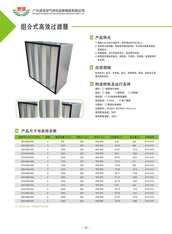 大风量组合式高效91短视频免费观看折叠框架有多厚